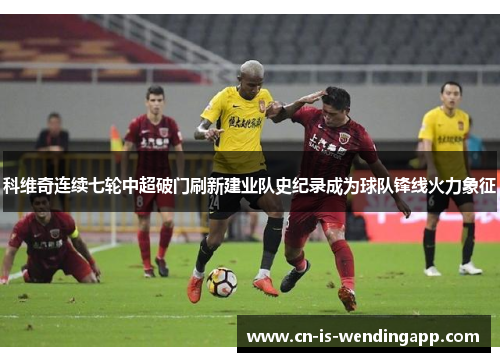 科维奇连续七轮中超破门刷新建业队史纪录成为球队锋线火力象征